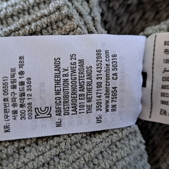 HOLLISTER Y2K Ribbed Knit Drop Shoulder Oversized Cropped Boxy Pullover Sweater - Picture 7 of 10